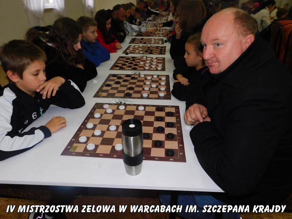 IV MISTRZOSTWA ZELOWA W WARCABACH im. Szczepana Krajdy