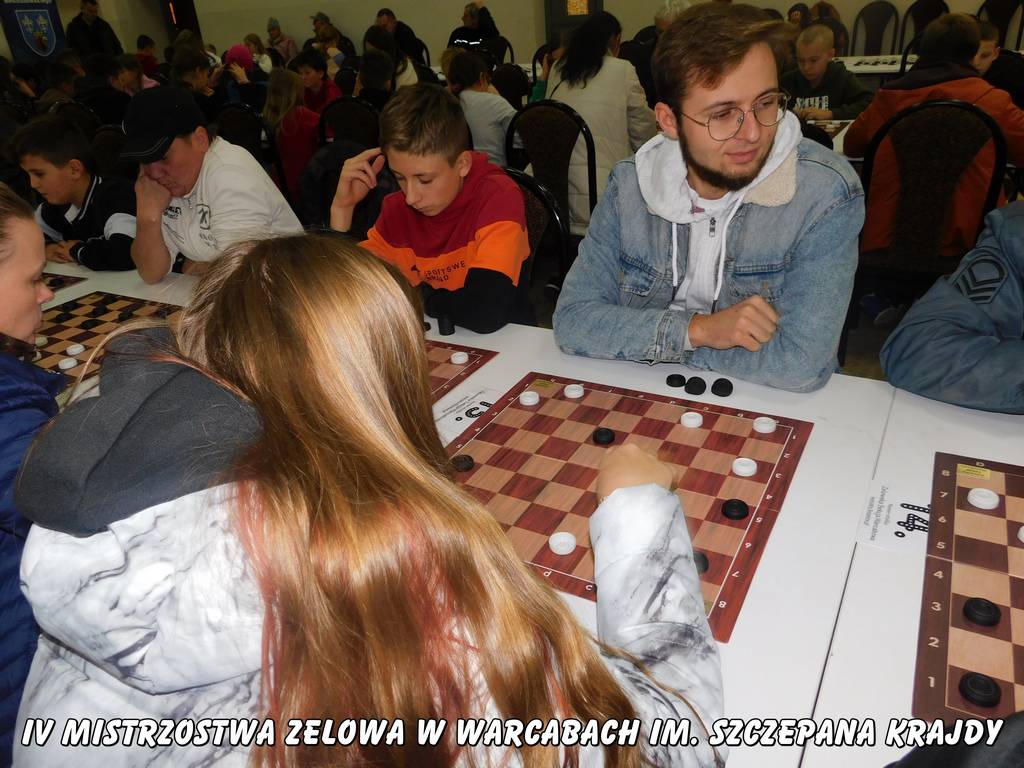 IV MISTRZOSTWA ZELOWA W WARCABACH im. Szczepana Krajdy