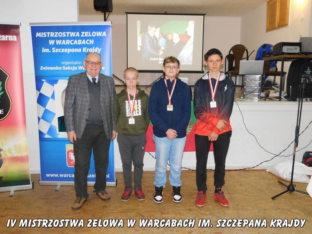 IV MISTRZOSTWA ZELOWA W WARCABACH im. Szczepana Krajdy