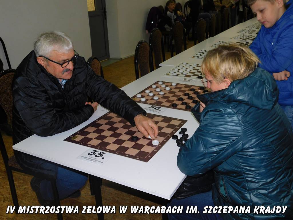 IV MISTRZOSTWA ZELOWA W WARCABACH im. Szczepana Krajdy