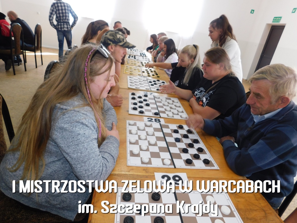I Mistrzostwa Zelowa w Warcabach im. Szczepana Krajdy - OSP Łobudzice, 2021 rok