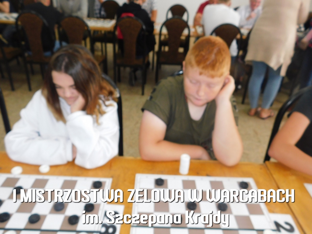 I Mistrzostwa Zelowa w Warcabach im. Szczepana Krajdy - OSP Łobudzice, 2021 rok