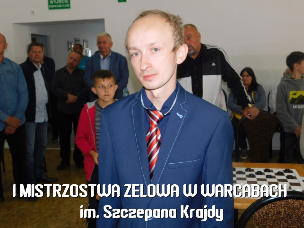 I Mistrzostwa Zelowa w Warcabach im. Szczepana Krajdy - OSP Łobudzice, 2021 rok