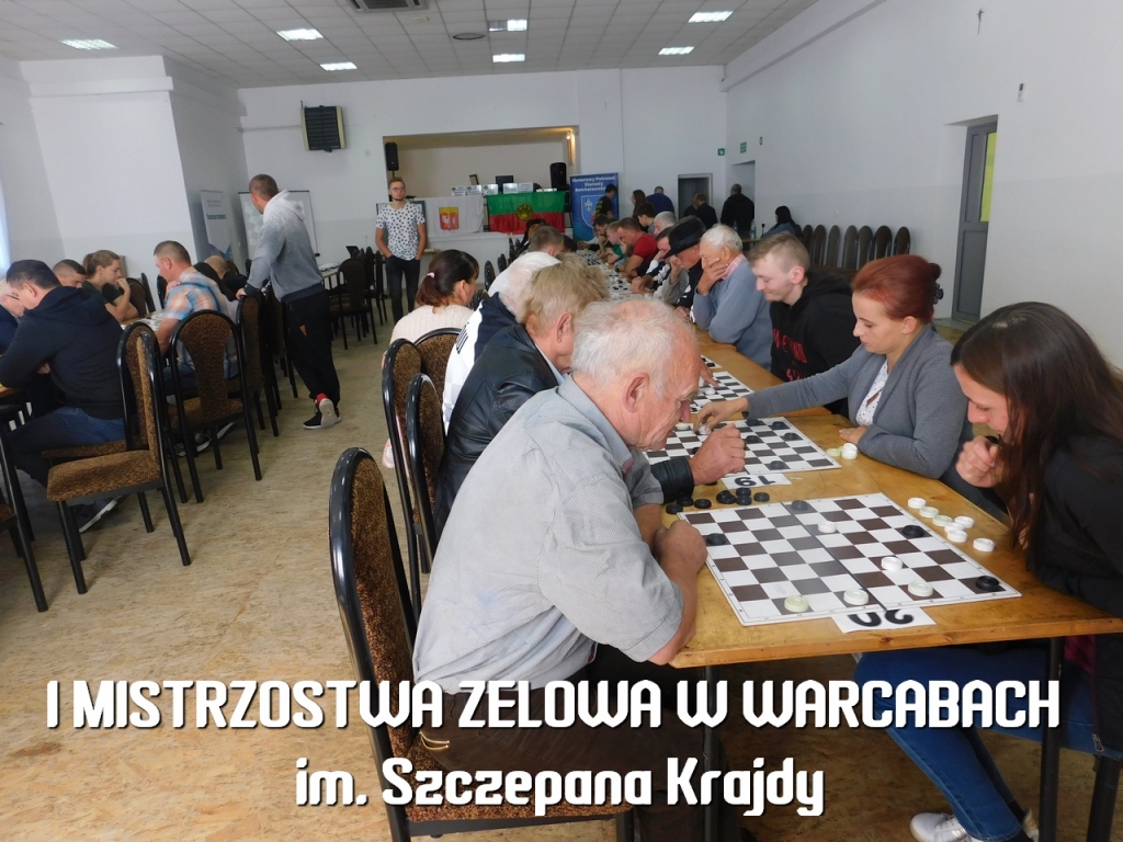 I Mistrzostwa Zelowa w Warcabach im. Szczepana Krajdy - OSP Łobudzice, 2021 rok