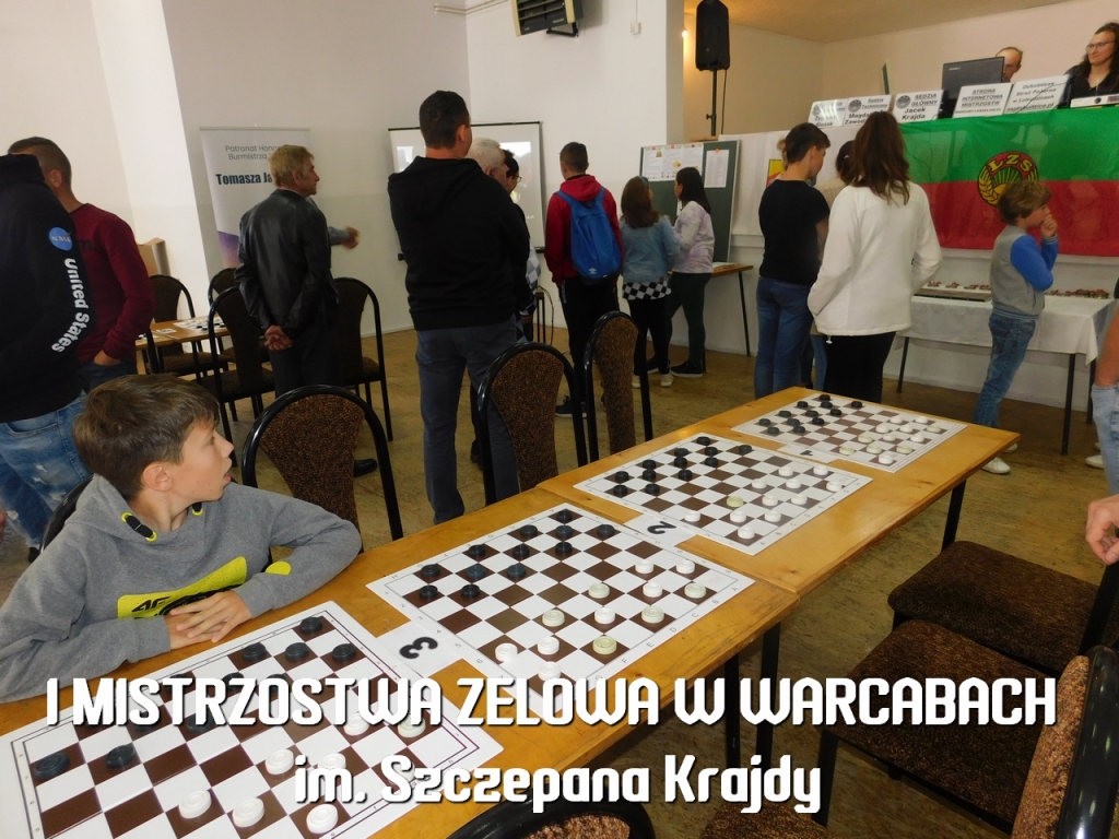 I Mistrzostwa Zelowa w Warcabach im. Szczepana Krajdy - OSP Łobudzice, 2021 rok