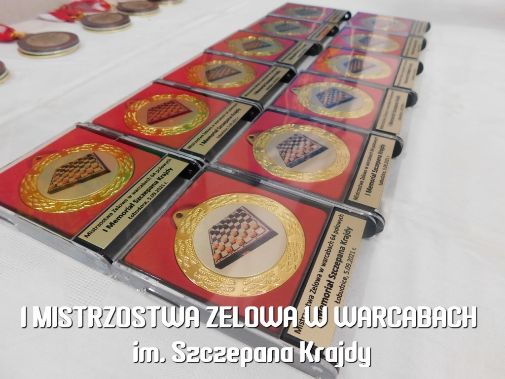 I Mistrzostwa Zelowa w Warcabach im. Szczepana Krajdy - OSP Łobudzice, 2021 rok