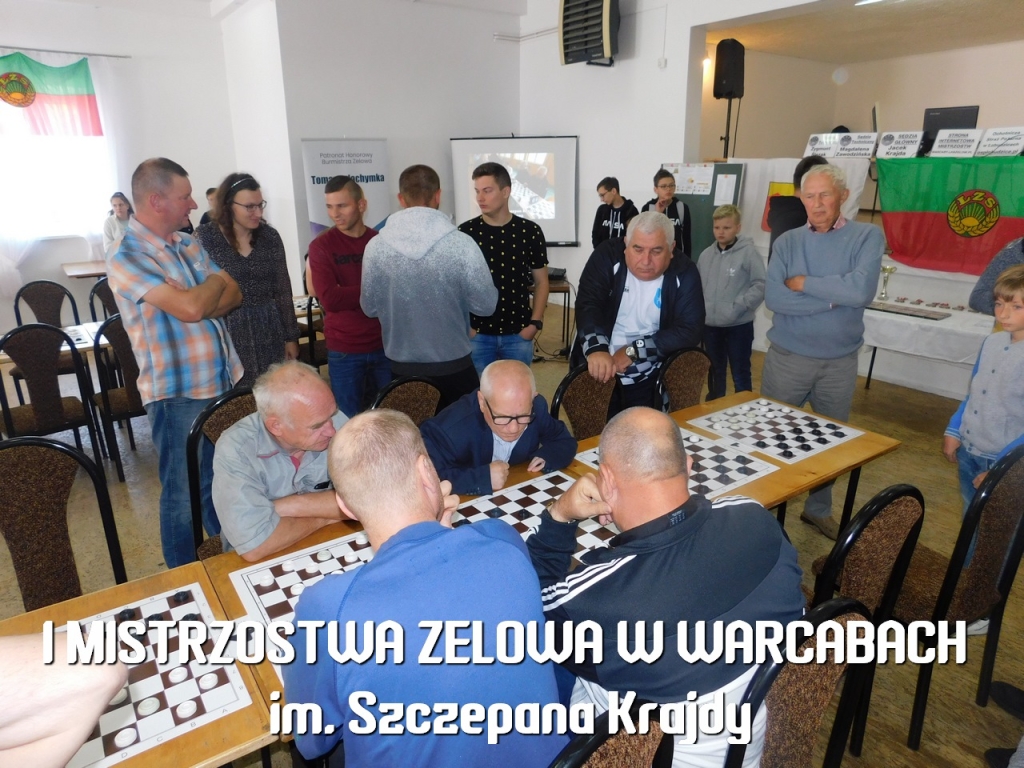 I Mistrzostwa Zelowa w Warcabach im. Szczepana Krajdy - OSP Łobudzice, 2021 rok