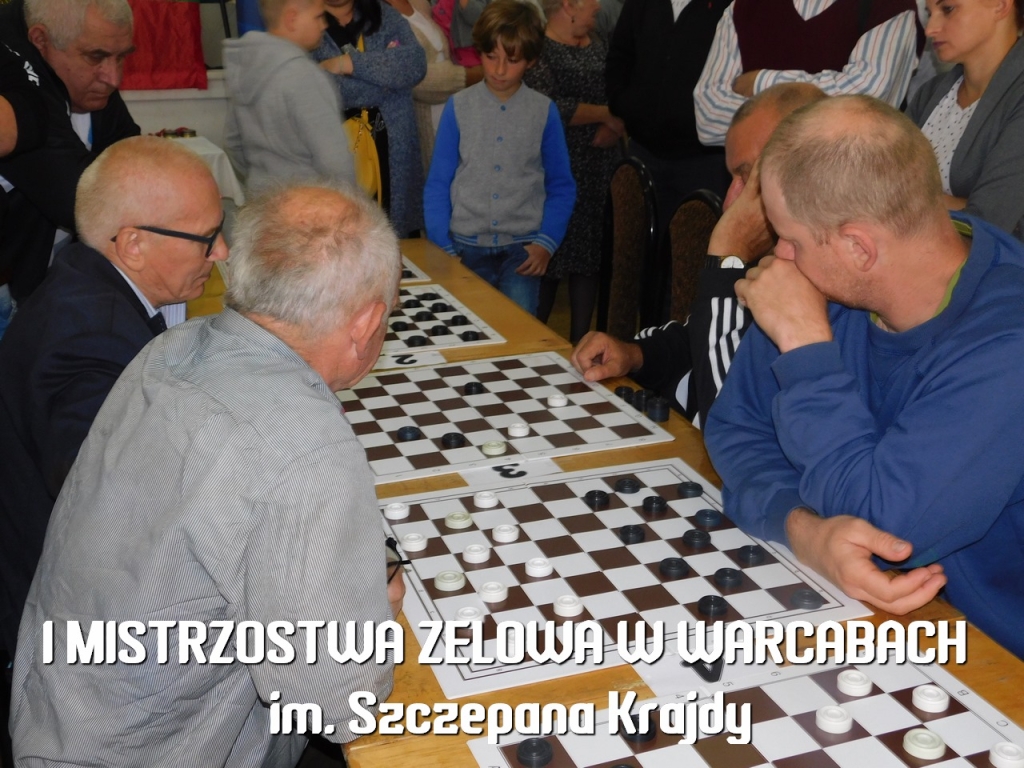 I Mistrzostwa Zelowa w Warcabach im. Szczepana Krajdy - OSP Łobudzice, 2021 rok