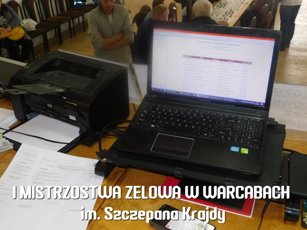 I Mistrzostwa Zelowa w Warcabach im. Szczepana Krajdy - OSP Łobudzice, 2021 rok