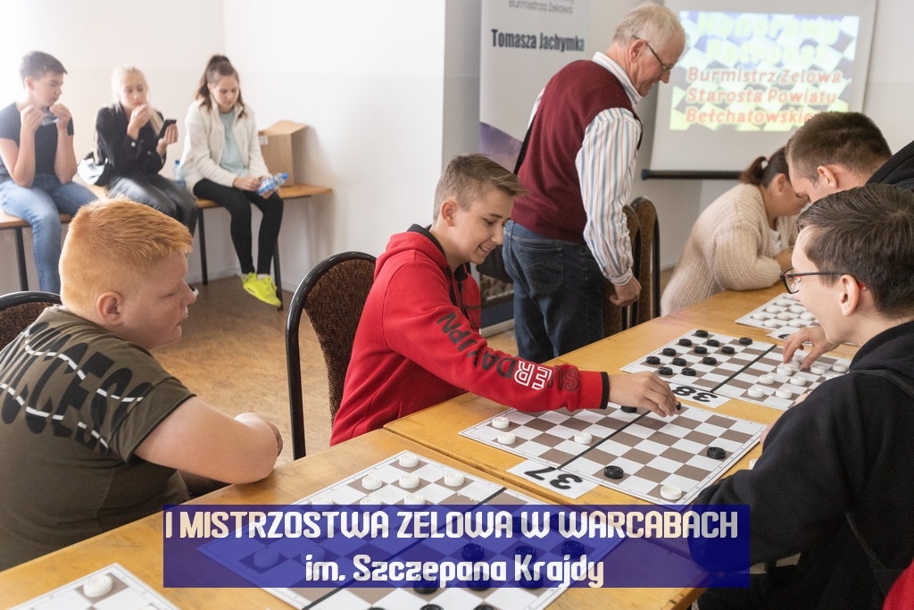 I Mistrzostwa Zelowa w Warcabach im. Szczepana Krajdy - OSP Łobudzice, 2021 rok