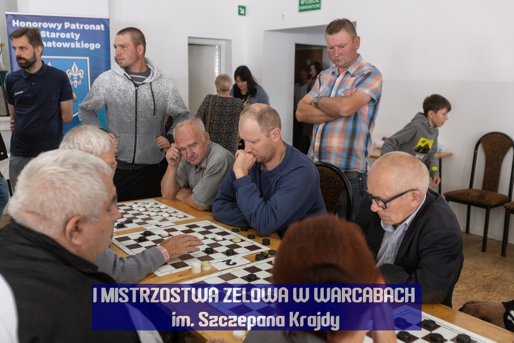 I Mistrzostwa Zelowa w Warcabach im. Szczepana Krajdy - OSP Łobudzice, 2021 rok