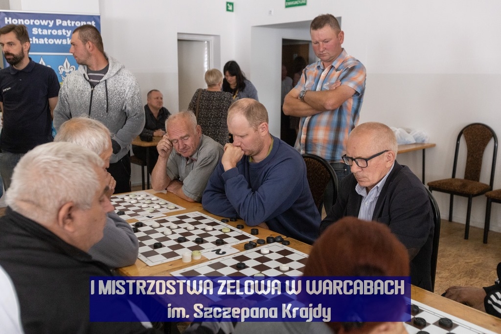 I Mistrzostwa Zelowa w Warcabach im. Szczepana Krajdy - OSP Łobudzice, 2021 rok
