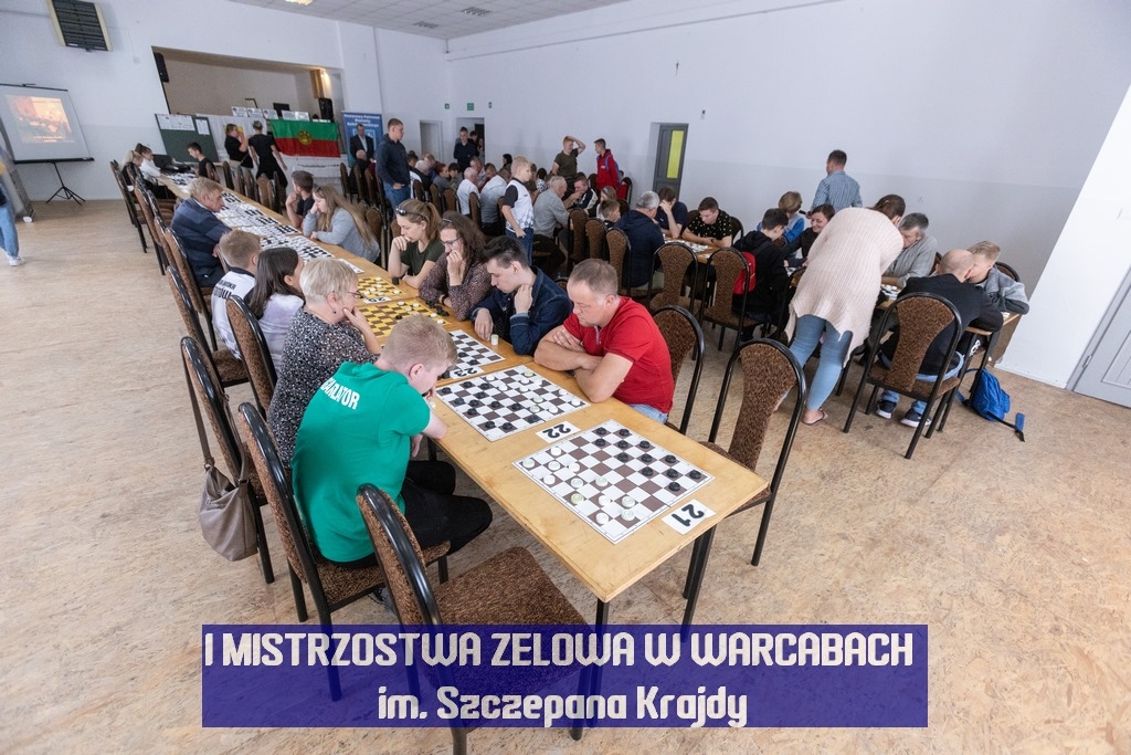 I Mistrzostwa Zelowa w Warcabach im. Szczepana Krajdy - OSP Łobudzice, 2021 rok