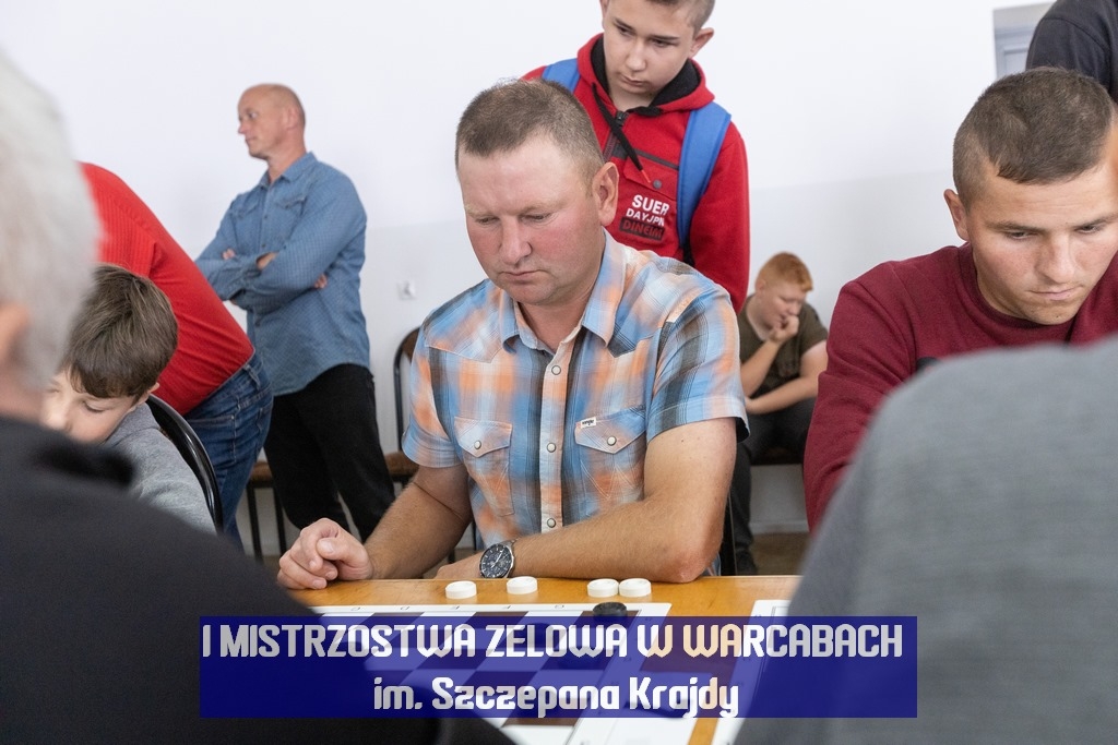 I Mistrzostwa Zelowa w Warcabach im. Szczepana Krajdy - OSP Łobudzice, 2021 rok