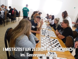 I Mistrzostwa Zelowa w Warcabach im. Szczepana Krajdy - OSP Łobudzice, 2021 rok