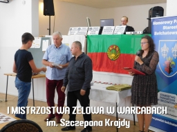 I Mistrzostwa Zelowa w Warcabach im. Szczepana Krajdy - OSP Łobudzice, 2021 rok