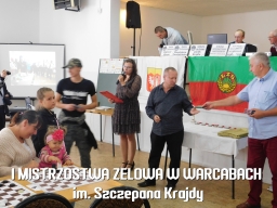 I Mistrzostwa Zelowa w Warcabach im. Szczepana Krajdy - OSP Łobudzice, 2021 rok