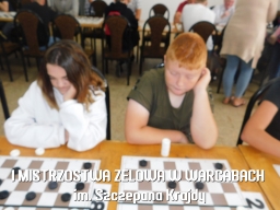 I Mistrzostwa Zelowa w Warcabach im. Szczepana Krajdy - OSP Łobudzice, 2021 rok