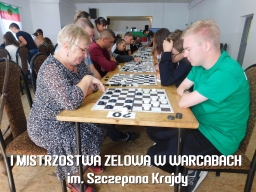 I Mistrzostwa Zelowa w Warcabach im. Szczepana Krajdy - OSP Łobudzice, 2021 rok