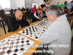 I Mistrzostwa Zelowa w Warcabach im. Szczepana Krajdy - OSP Łobudzice, 2021 rok