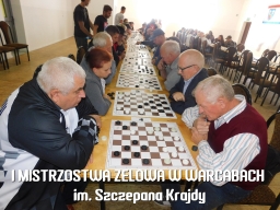I Mistrzostwa Zelowa w Warcabach im. Szczepana Krajdy - OSP Łobudzice, 2021 rok