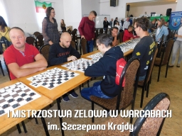 I Mistrzostwa Zelowa w Warcabach im. Szczepana Krajdy - OSP Łobudzice, 2021 rok