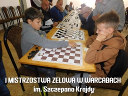 I Mistrzostwa Zelowa w Warcabach im. Szczepana Krajdy - OSP Łobudzice, 2021 rok