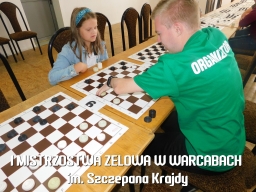 I Mistrzostwa Zelowa w Warcabach im. Szczepana Krajdy - OSP Łobudzice, 2021 rok