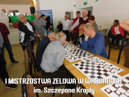 I Mistrzostwa Zelowa w Warcabach im. Szczepana Krajdy - OSP Łobudzice, 2021 rok