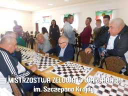 I Mistrzostwa Zelowa w Warcabach im. Szczepana Krajdy - OSP Łobudzice, 2021 rok