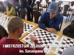 I Mistrzostwa Zelowa w Warcabach im. Szczepana Krajdy - OSP Łobudzice, 2021 rok