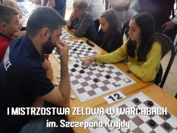 I Mistrzostwa Zelowa w Warcabach im. Szczepana Krajdy - OSP Łobudzice, 2021 rok