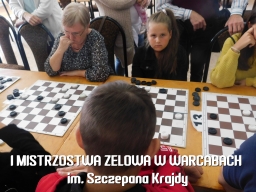 I Mistrzostwa Zelowa w Warcabach im. Szczepana Krajdy - OSP Łobudzice, 2021 rok