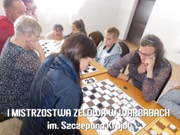 I Mistrzostwa Zelowa w Warcabach im. Szczepana Krajdy - OSP Łobudzice, 2021 rok