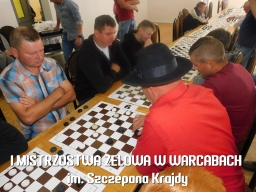 I Mistrzostwa Zelowa w Warcabach im. Szczepana Krajdy - OSP Łobudzice, 2021 rok