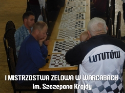 I Mistrzostwa Zelowa w Warcabach im. Szczepana Krajdy - OSP Łobudzice, 2021 rok