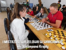 I Mistrzostwa Zelowa w Warcabach im. Szczepana Krajdy - OSP Łobudzice, 2021 rok