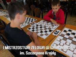 I Mistrzostwa Zelowa w Warcabach im. Szczepana Krajdy - OSP Łobudzice, 2021 rok