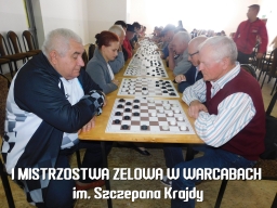 I Mistrzostwa Zelowa w Warcabach im. Szczepana Krajdy - OSP Łobudzice, 2021 rok