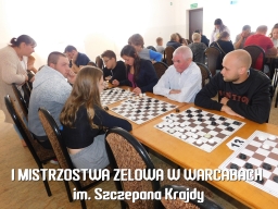 I Mistrzostwa Zelowa w Warcabach im. Szczepana Krajdy - OSP Łobudzice, 2021 rok