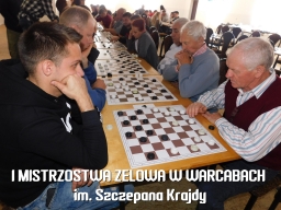 I Mistrzostwa Zelowa w Warcabach im. Szczepana Krajdy - OSP Łobudzice, 2021 rok