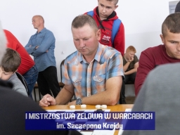 I Mistrzostwa Zelowa w Warcabach im. Szczepana Krajdy - OSP Łobudzice, 2021 rok
