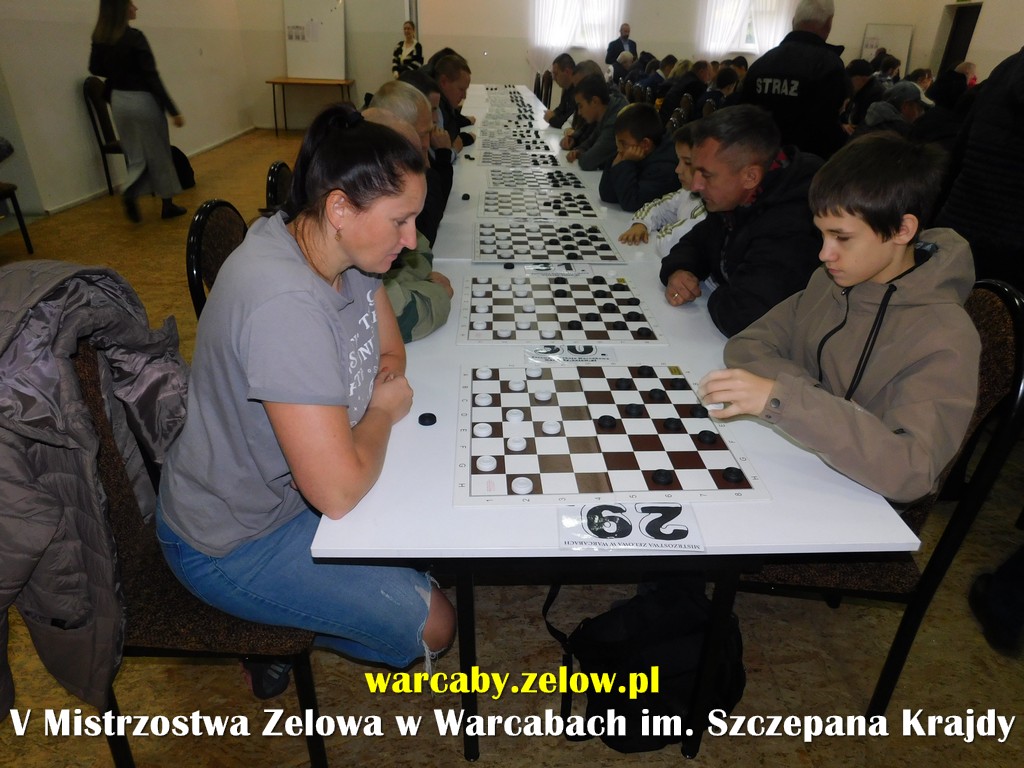V MISTRZOSTWA ZELOWA W WARCABACH im. Szczepana Krajdy