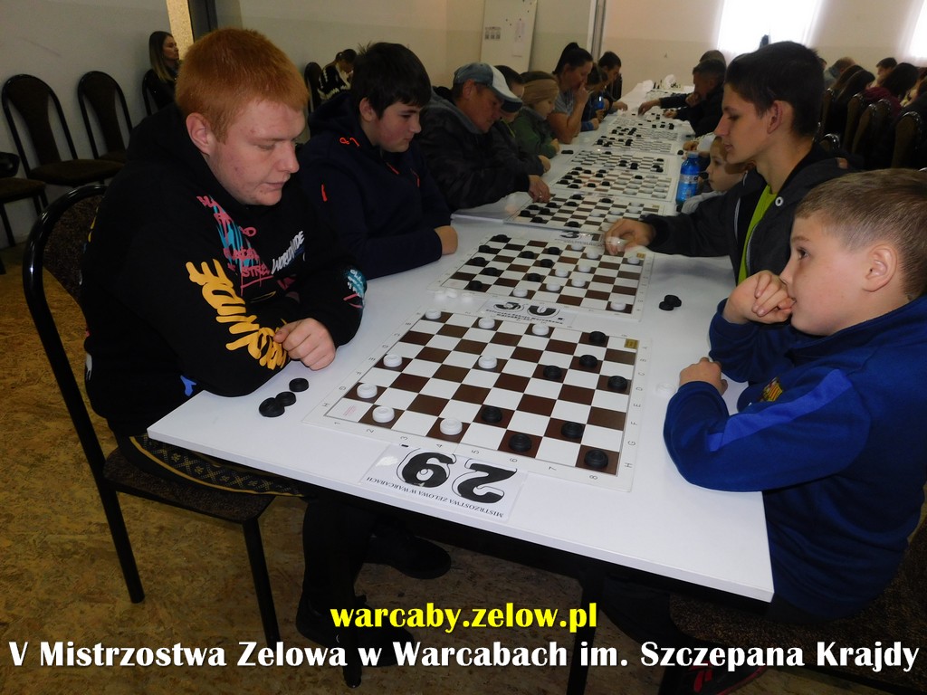 V MISTRZOSTWA ZELOWA W WARCABACH im. Szczepana Krajdy