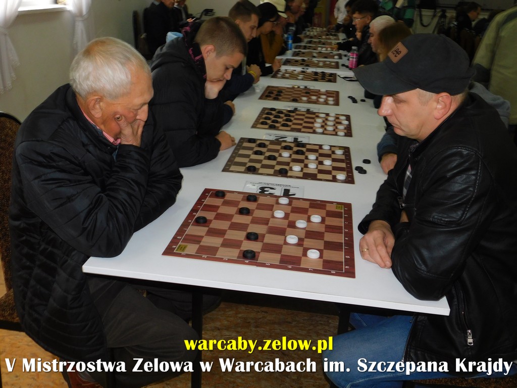 V MISTRZOSTWA ZELOWA W WARCABACH im. Szczepana Krajdy