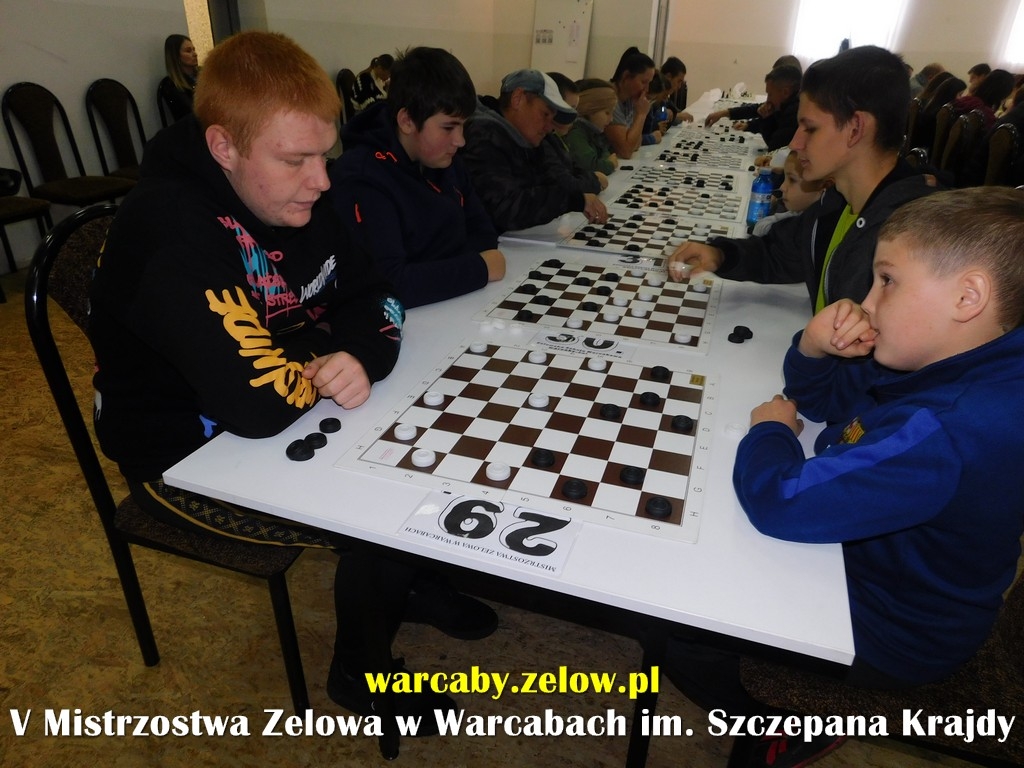 V Mistrzostwa Zelowa w Warcabach im. Szczepana Krajdy