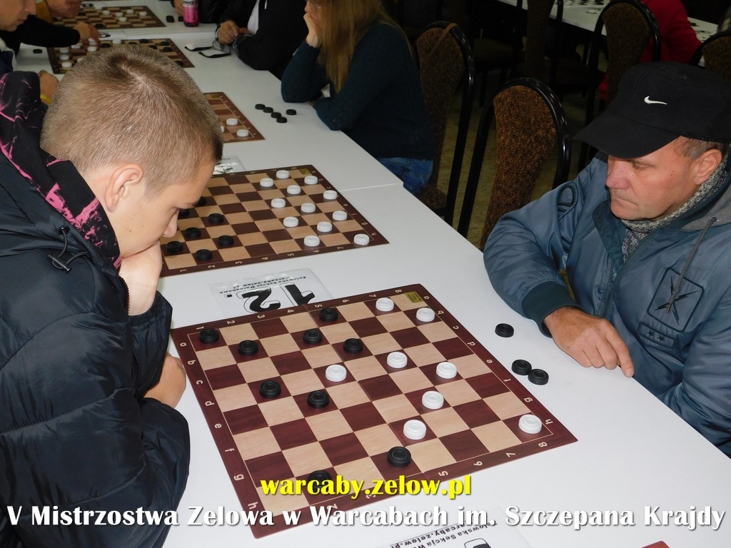 V Mistrzostwa Zelowa w Warcabach im. Szczepana Krajdy
