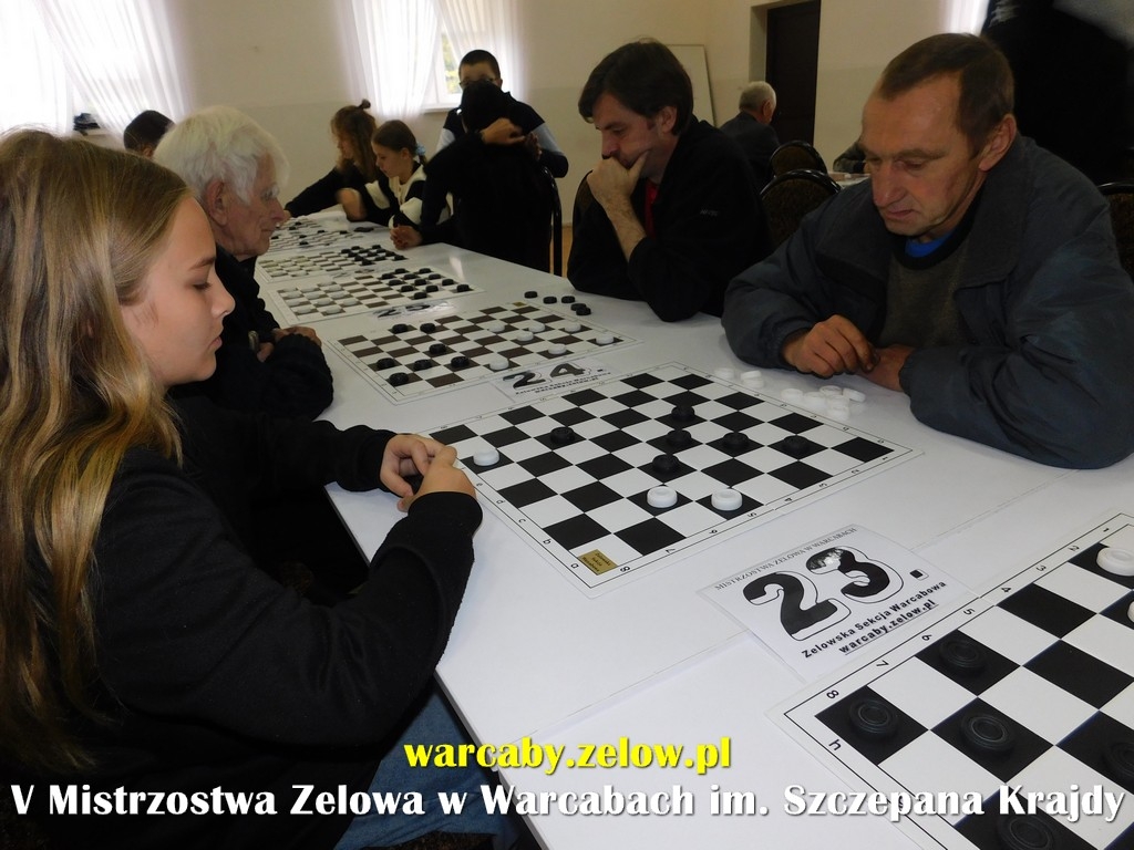 V Mistrzostwa Zelowa w Warcabach im. Szczepana Krajdy