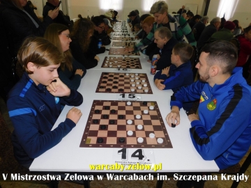 V Mistrzostwa Zelowa w Warcabach im. Szczepana Krajdy