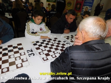 V Mistrzostwa Zelowa w Warcabach im. Szczepana Krajdy